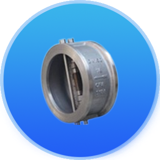 对夹双辩旋启式止回阀